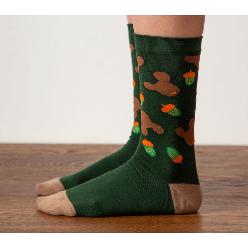 Socken - Dotori Life Green